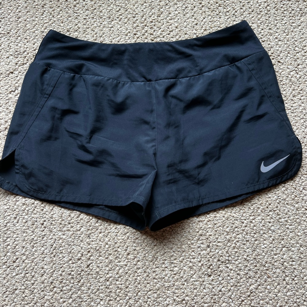 Nike black running shorts